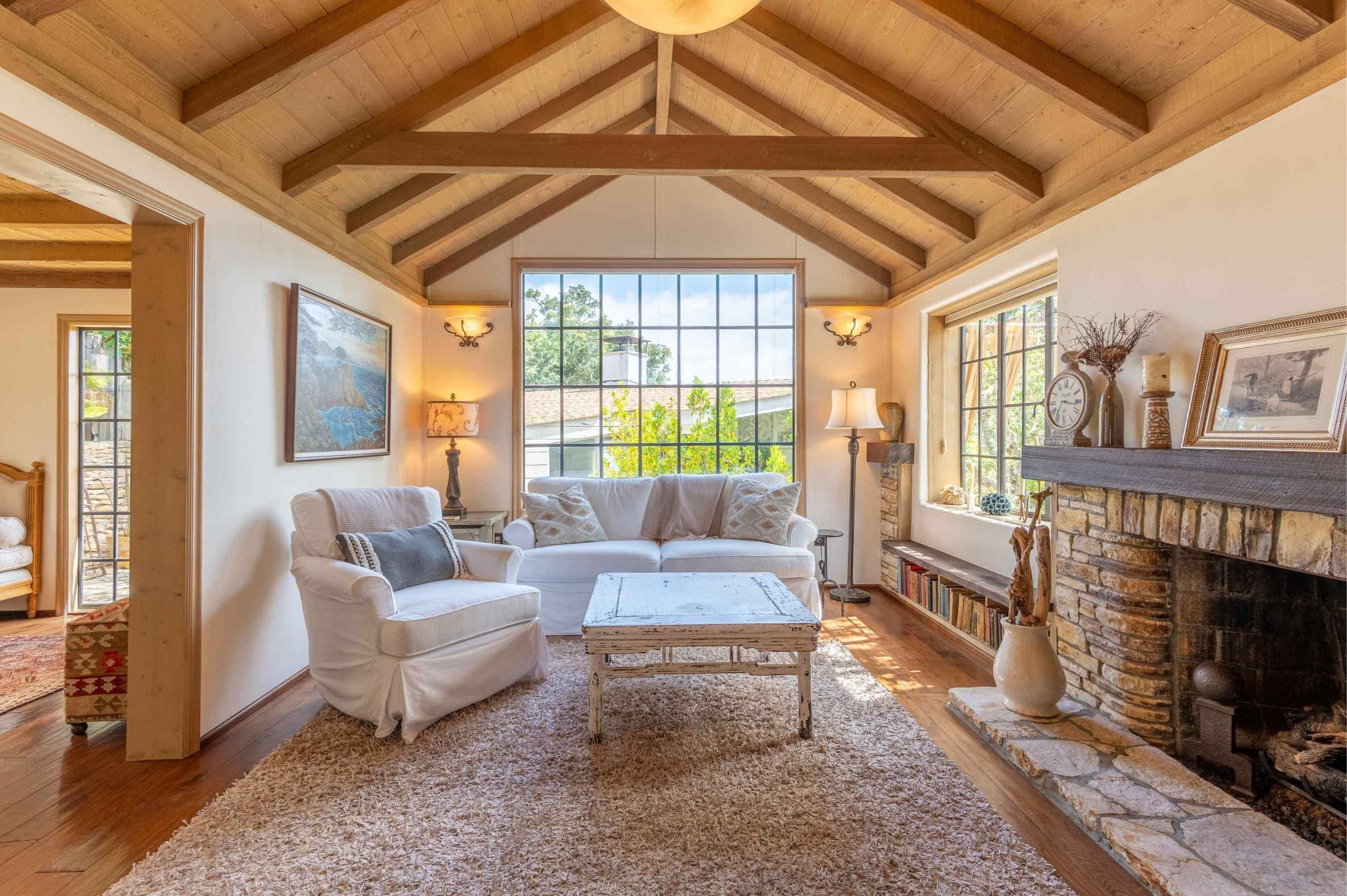 Coastal homes in Carmel-by-the-Sea overlooking the Pacific Ocean during housing market recovery