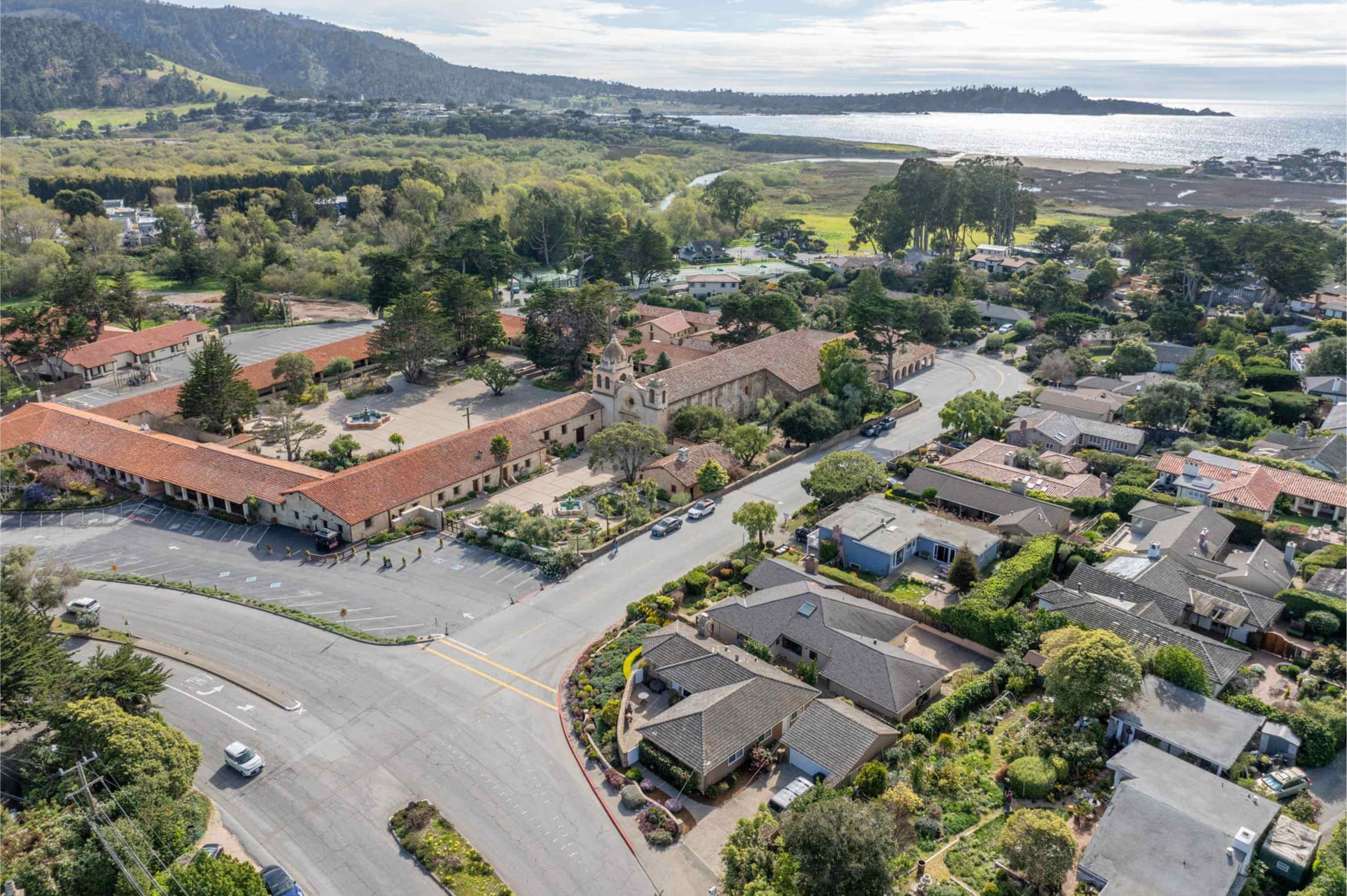 Luxury ocean-view estate in Carmel and Pebble Beach overlooking the Pacific coastline