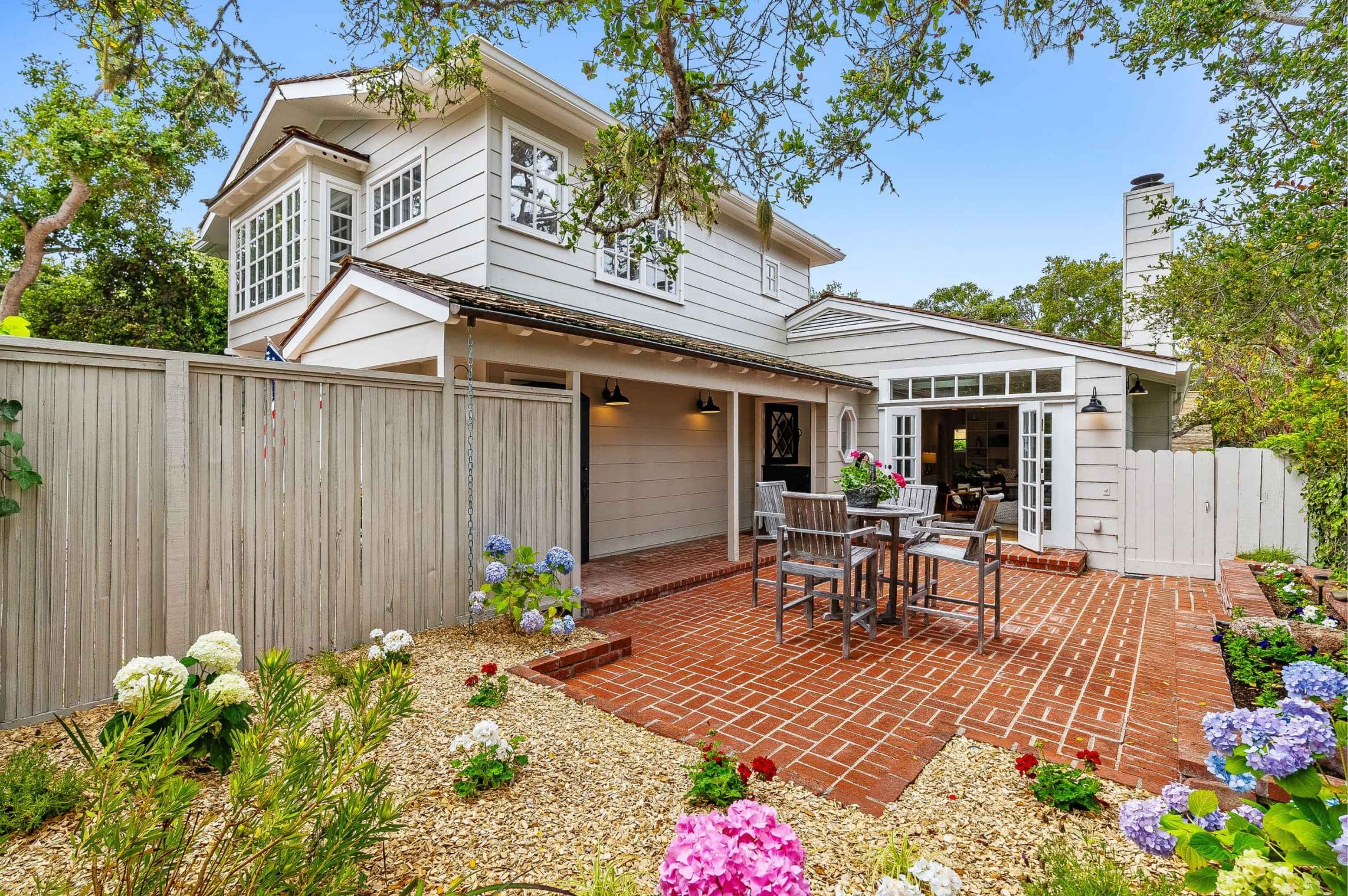 Luxury estate home in Carmel near Carmel Point and Hatton Fields with coastal surroundings