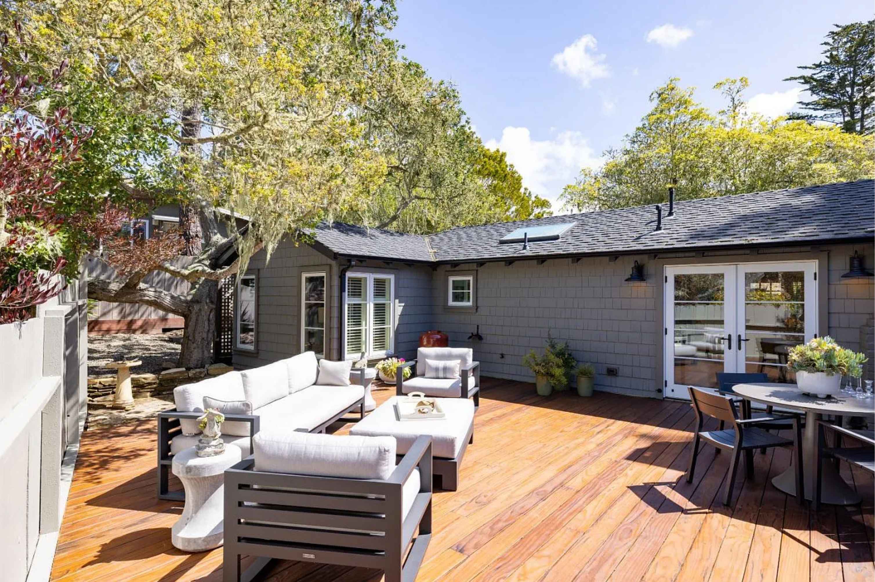 A stunning custom-built home on Carmel Point, representing the high-end design and vibrant market activity described in the late February 2014 update.