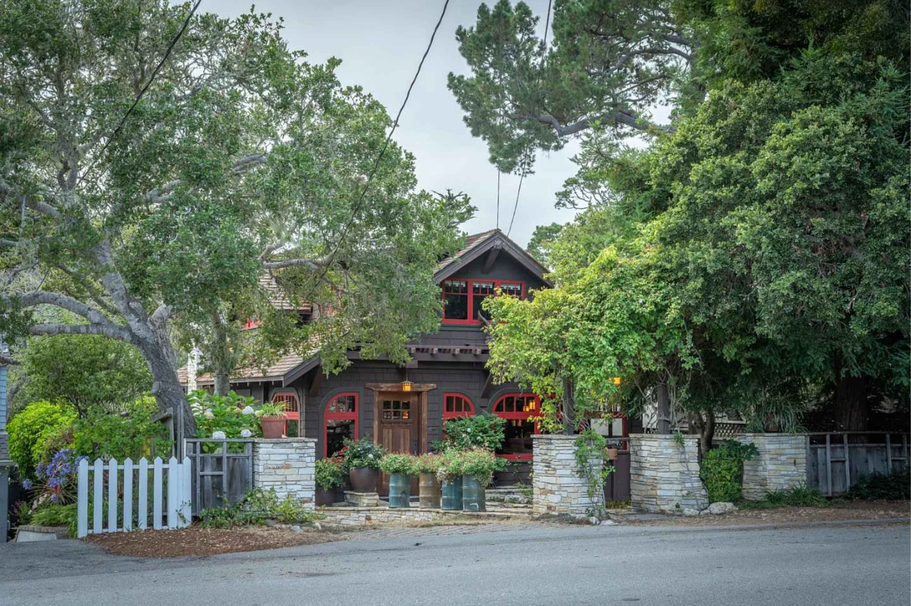 A charming high-end residence in downtown Carmel-by-the-Sea, reflecting the 'white hot' market momentum of early 2022.