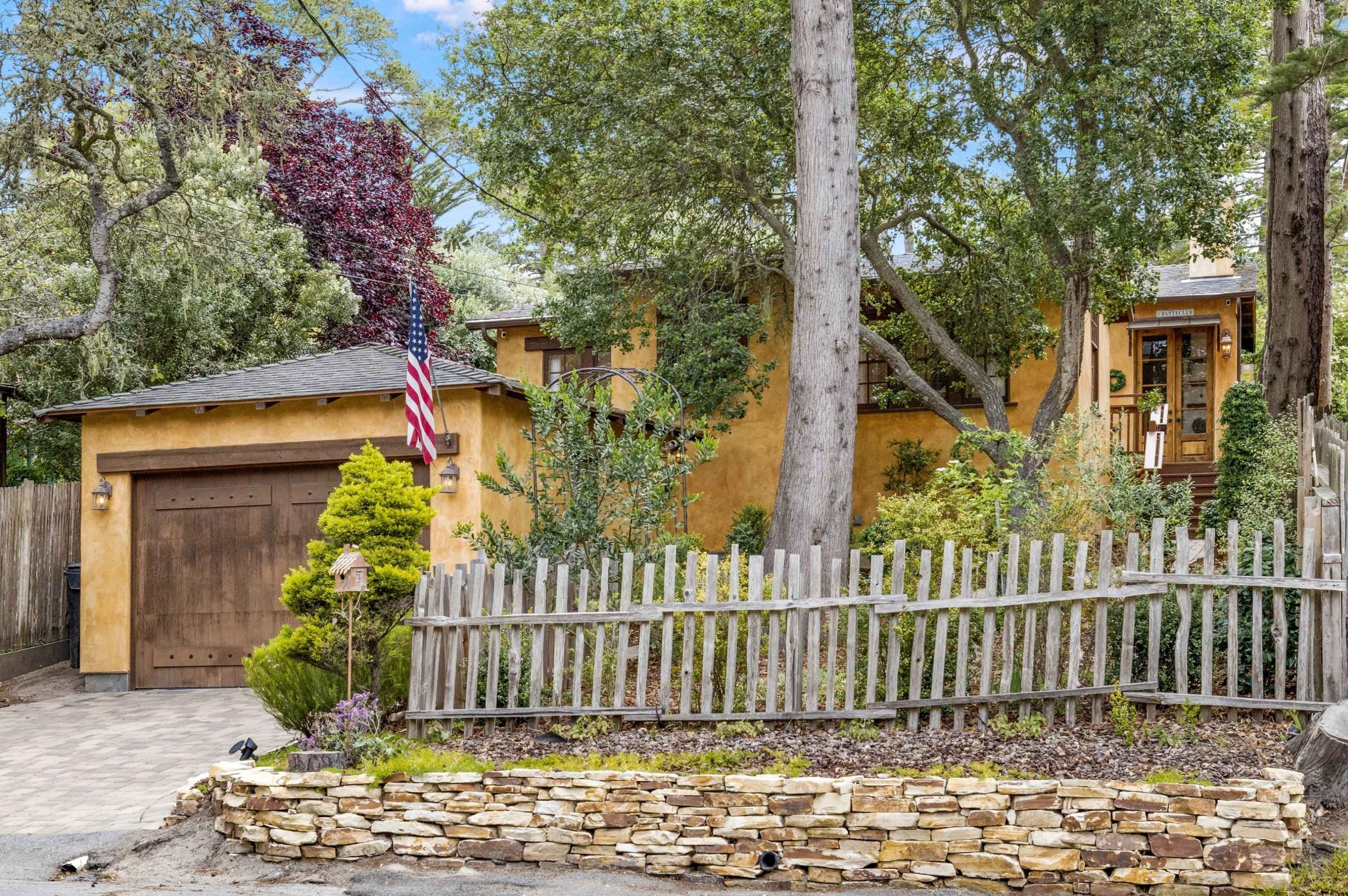 A beautifully maintained residence in Carmel-by-the-Sea, showcasing the enduring appeal of prime coastal real estate.