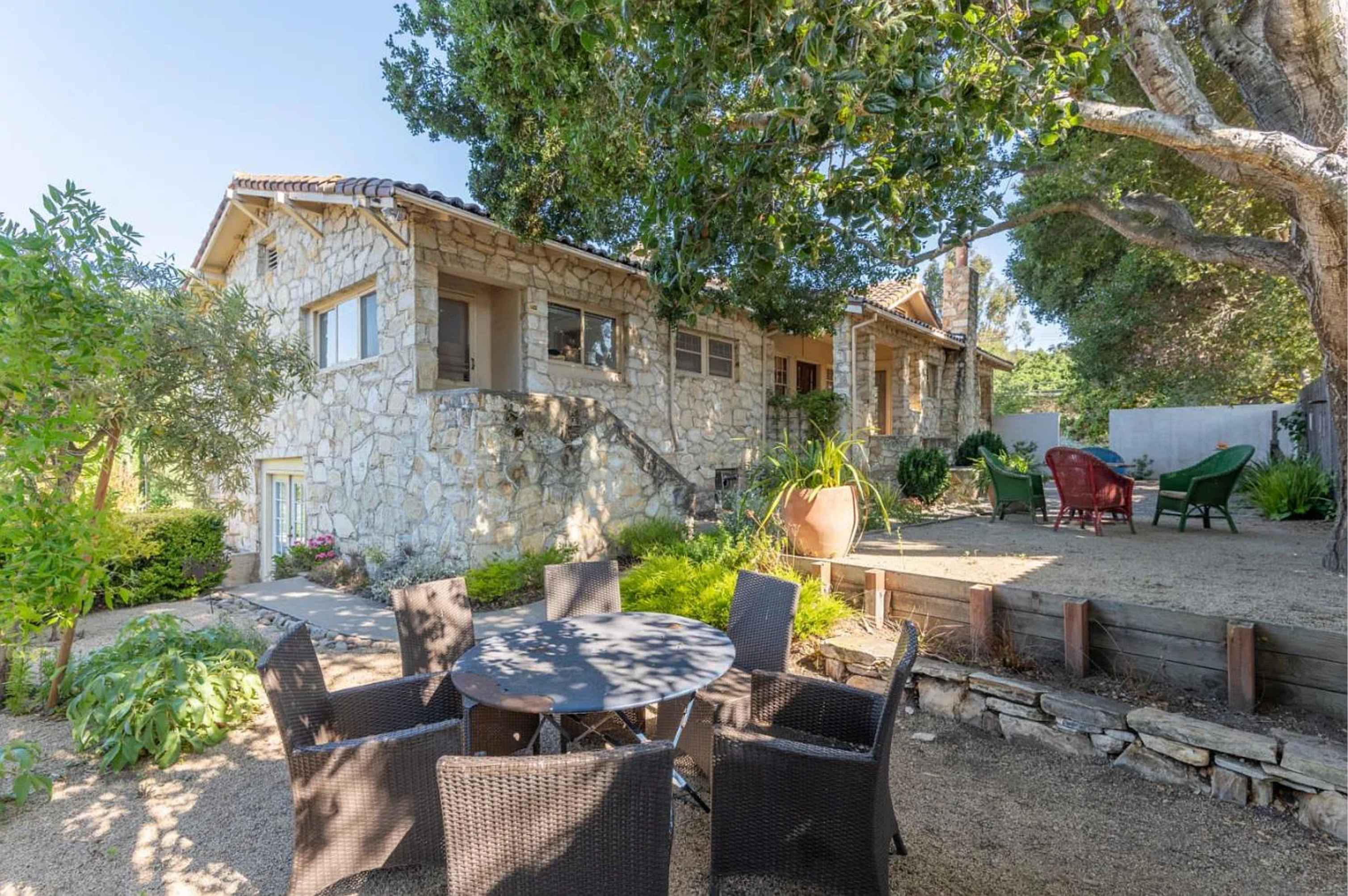 An expansive estate in sunny Carmel Valley, capturing the seasonal beauty and prestige of events like the Quail Motorcycle Gathering.