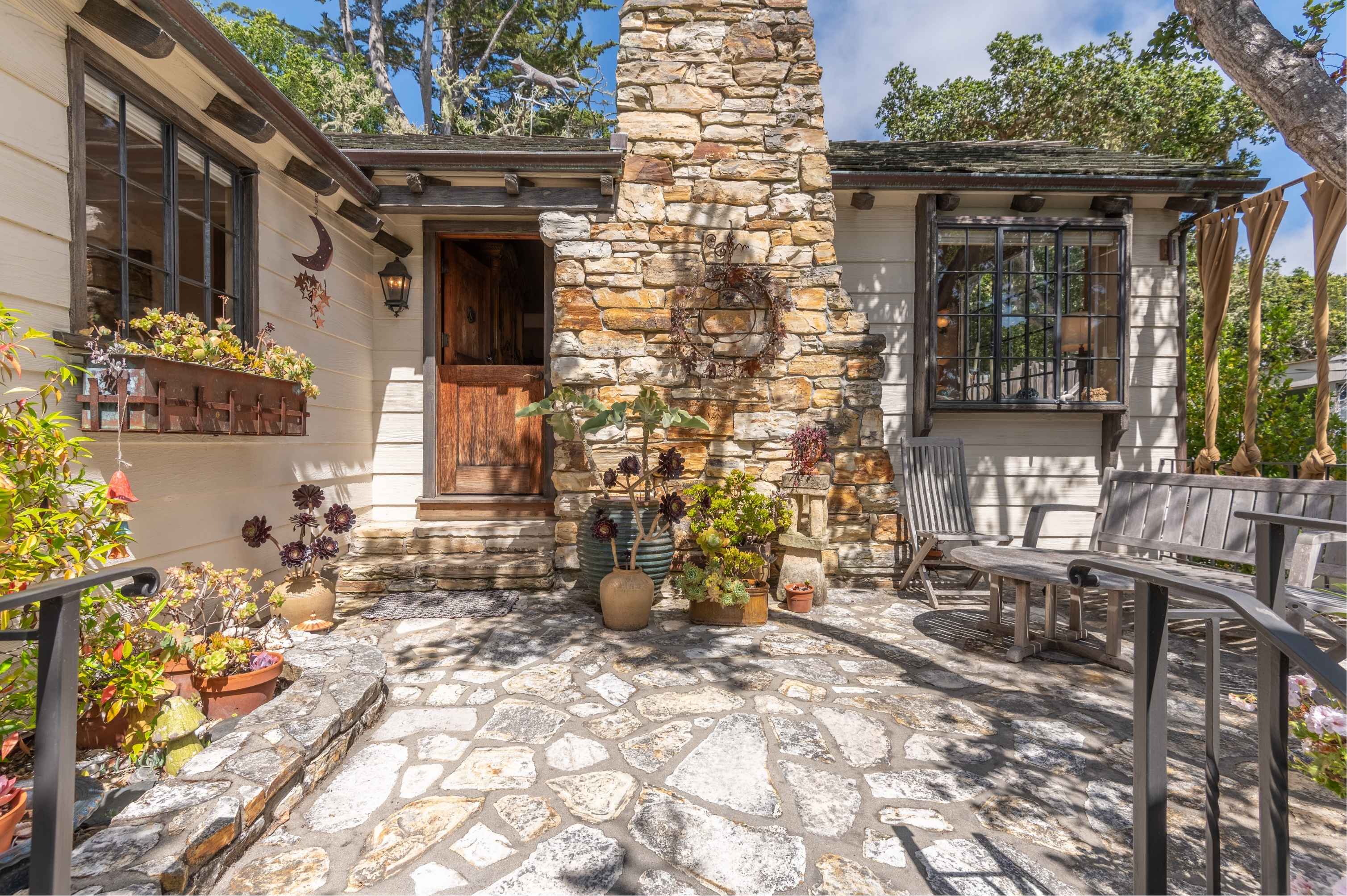 Charming cottage in downtown Carmel-by-the-Sea, representing a successful client closing.