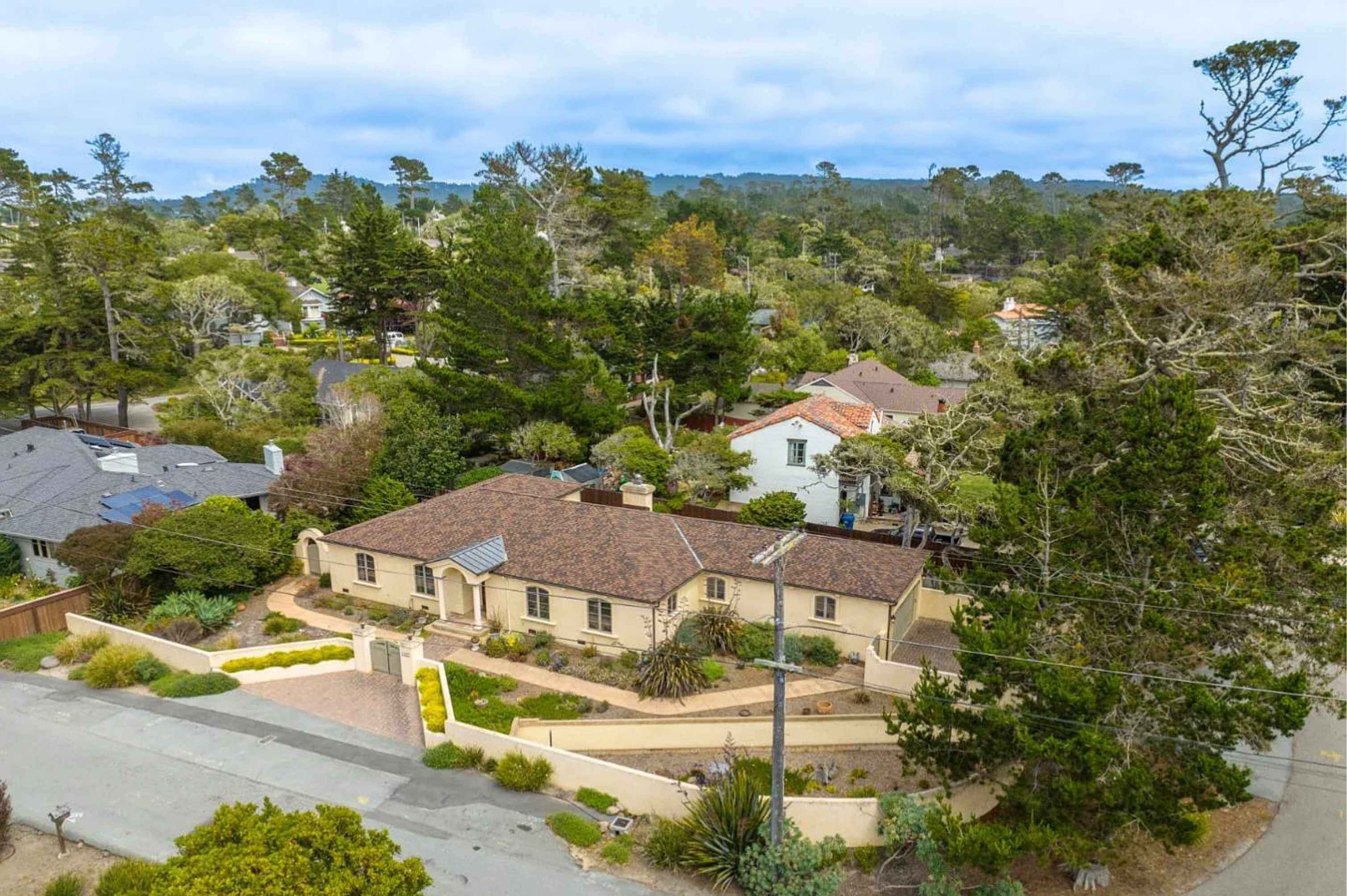 Luxury estate on Whalers Way in Pebble Beach, located near the AT&T Pro-Am golf courses.