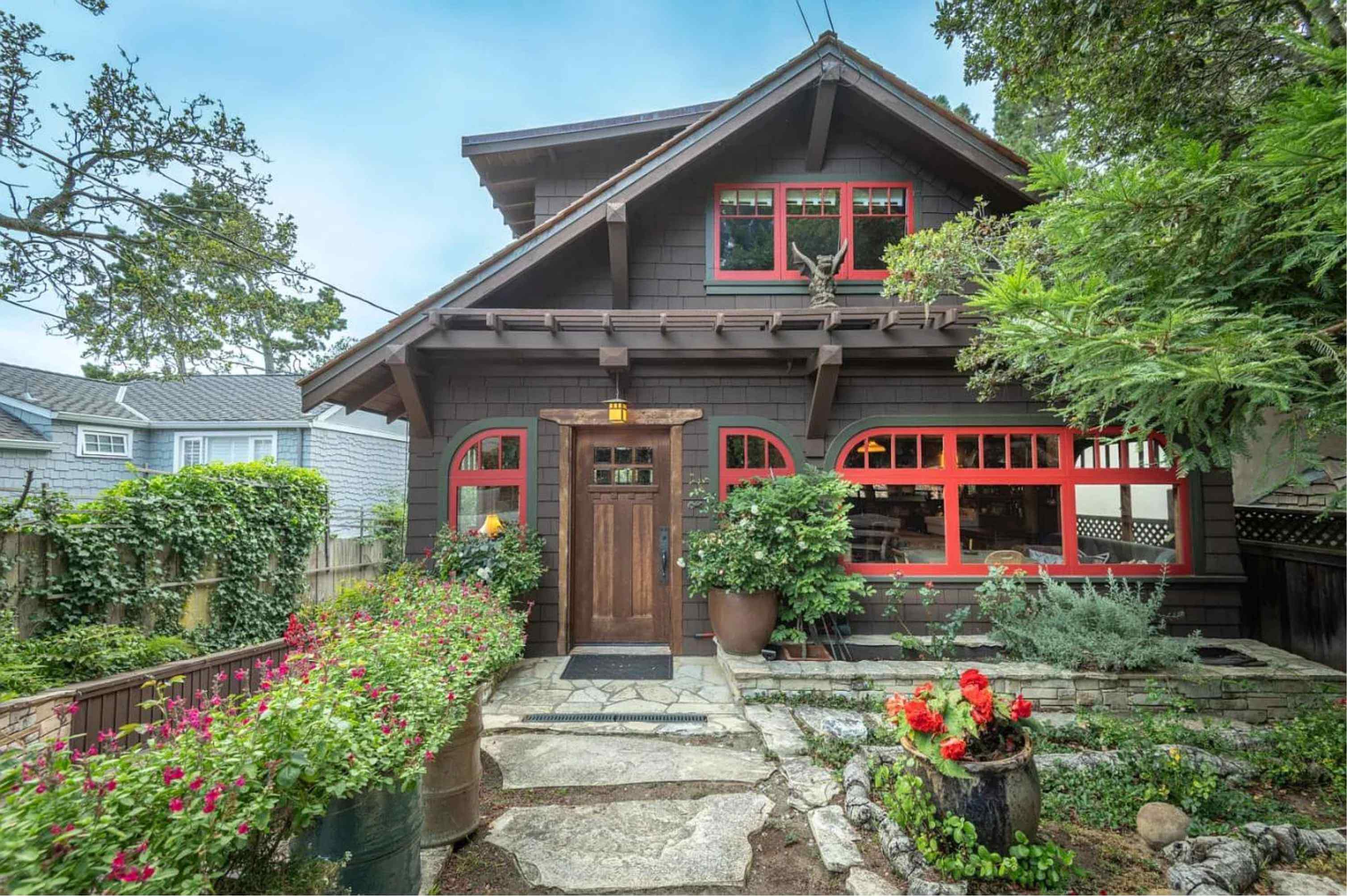 Luxury home in prime downtown Carmel-by-the-Sea, representing the resilient local real estate market.